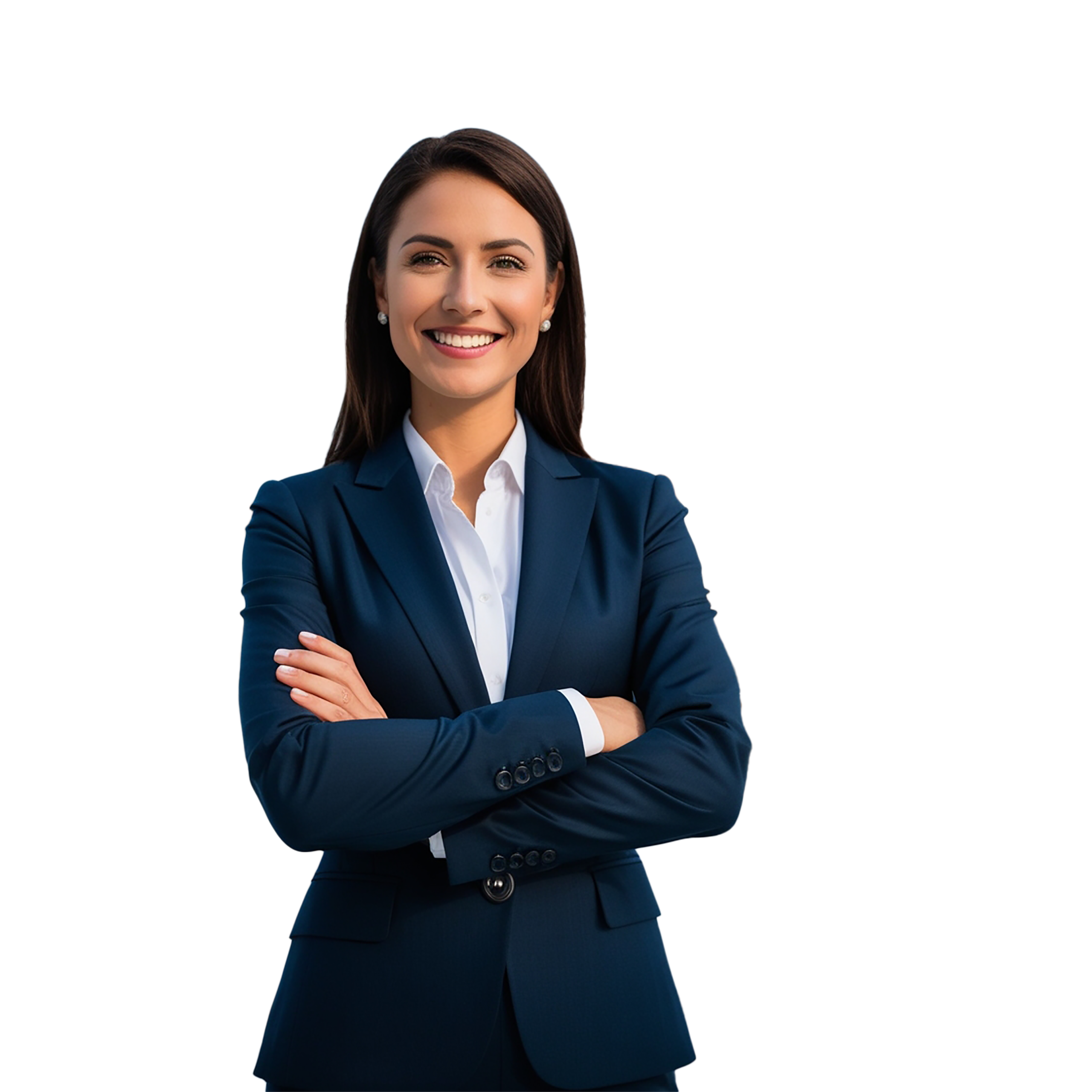 —pngtree—a realistic smiling business woman 20702229