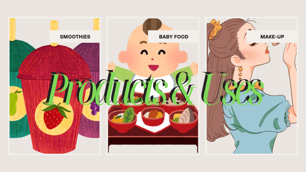 Freeze Dried Fruits Products and Uses